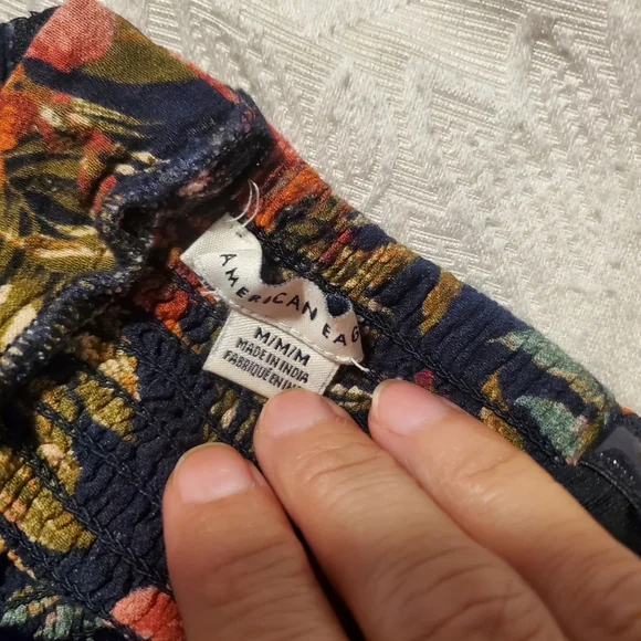 American Eagle Outfitters Multicolor Hawaiian Floral Jumpsuit - Picture 4 of 4